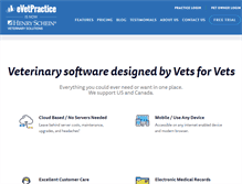 Tablet Screenshot of evetpractice.com